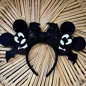 Halloween Bats Mickey Mouse Disney Ears Headband Disneyland Walt World Minnie